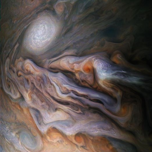 Jupiter desde mision Juno (NASA)
